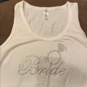 Bride-to-be tank top